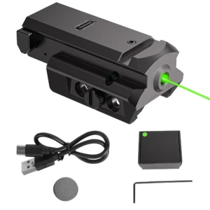 Compact Green Laser Sight Rechargeable 20mm Rail Mount