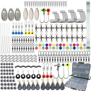 246pcs Fishing Lure Tackle Box Set
